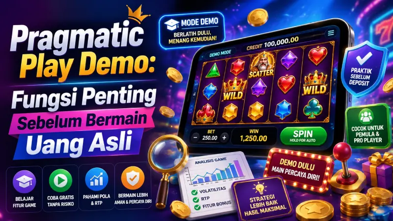 Pragmatic Play Demo - Fungsi Penting Sebelum Bermain Uang Asli